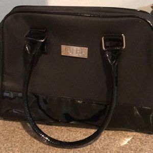 Jafra black cosmetics bag